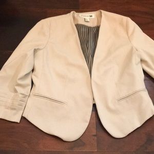 Cream Blazer